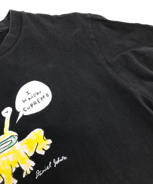 SUPREME（シュプリーム）Supreme (シュプリーム) Daniel Johnston Frog Tee  Tシャツ　半袖　20SS  アメリカ製　USA製 ブラック サイズ:Sの古着・服飾アイテム