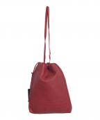 yorozuヨロズ）の古着「キリハナ角字巾着 30」｜レッド