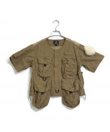 Snow peak（スノーピーク）の古着「Fishing Pullover」｜ベージュ