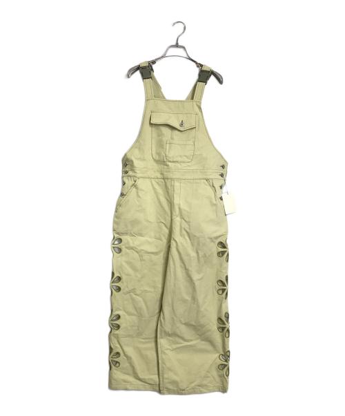 HELLO.SANFRANCISCO（ハロー サンフランシスコ）HELLO.SANFRANCISCO (ハロー サンフランシスコ) フラワーカットアウトオーバーオール イエロー サイズ:FREE 未使用品の古着・服飾アイテム