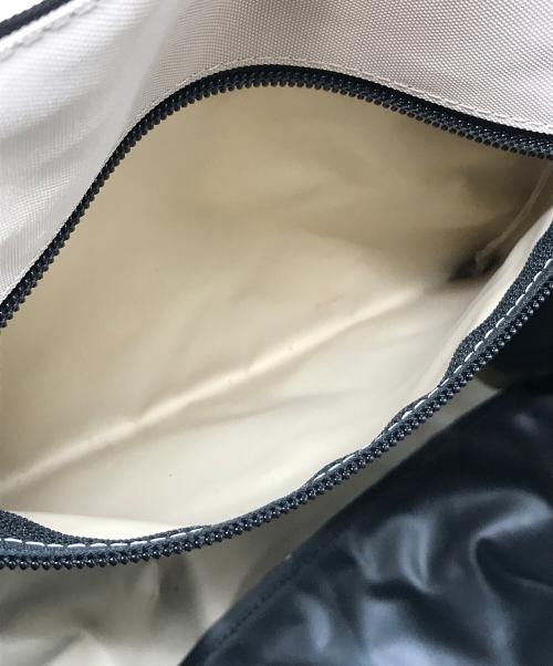Herve Chapelier（エルベシャプリエ）Herve Chapelier (エルベシャプリエ) ナイロン舟形トートバッグM ブラック×アイボリー サイズ:実寸参照の古着・服飾アイテム