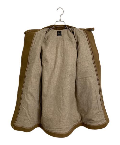 SCYEBASICS（サイベーシックス）SCYEBASICS (サイベーシックス) カシミヤ混ダッフルコート ブラウン サイズ:36の古着・服飾アイテム