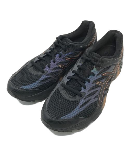 asics（アシックス）asics (アシックス) Gel Flux 4 ゲルフラックス4 ブラック×ブラウン サイズ:26cmの古着・服飾アイテム