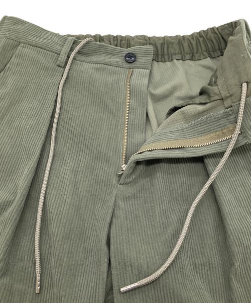 417 by EDIFICE（417 バイ エディフィス）417 by EDIFICE (417 バイ エディフィス) コーデュロイセットアップ　ジャケット　パンツ カーキ サイズ:Lの古着・服飾アイテム