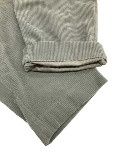 417 by EDIFICE（417 バイ エディフィス）417 by EDIFICE (417 バイ エディフィス) コーデュロイセットアップ　ジャケット　パンツ カーキ サイズ:Lの古着・服飾アイテム