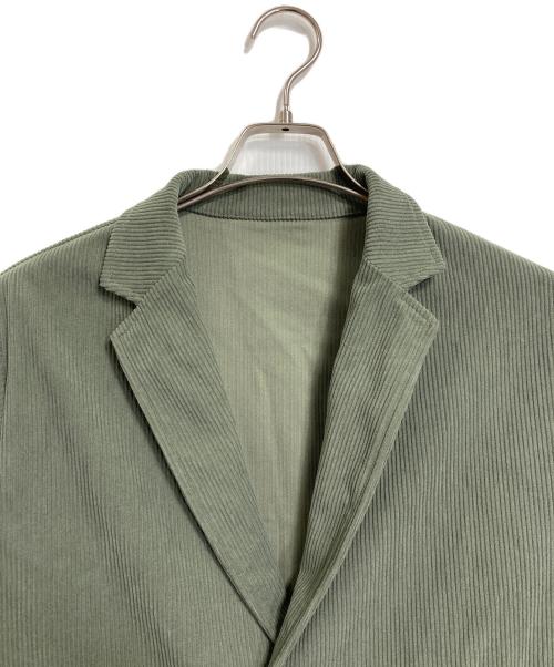 417 by EDIFICE（417 バイ エディフィス）417 by EDIFICE (417 バイ エディフィス) コーデュロイセットアップ　ジャケット　パンツ カーキ サイズ:Lの古着・服飾アイテム