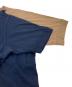 中古・古着 KOLOR (カラー) Asymmetric Border Tee ドッキングTシャツ 再構築Tシャツ ネイビー サイズ:3：5000円