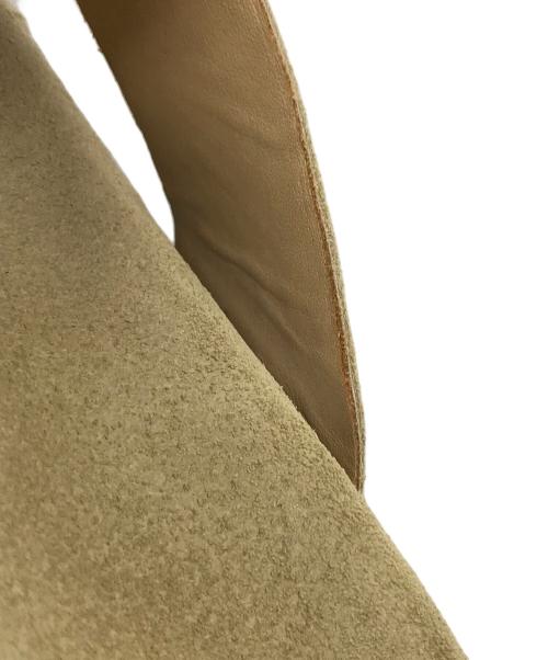 Caminando（カミナンド）Caminando (カミナンド) THONG SANDAL トングサンダル　ビーチサンダル　レザーサンダル　メキシコ製 ベージュ サイズ:6の古着・服飾アイテム