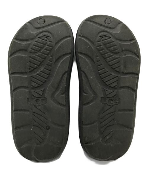 UGG（アグ）UGG (アグ) スポートイヤークロッグサンダル　厚底サンダル ブラック サイズ:W6の古着・服飾アイテム