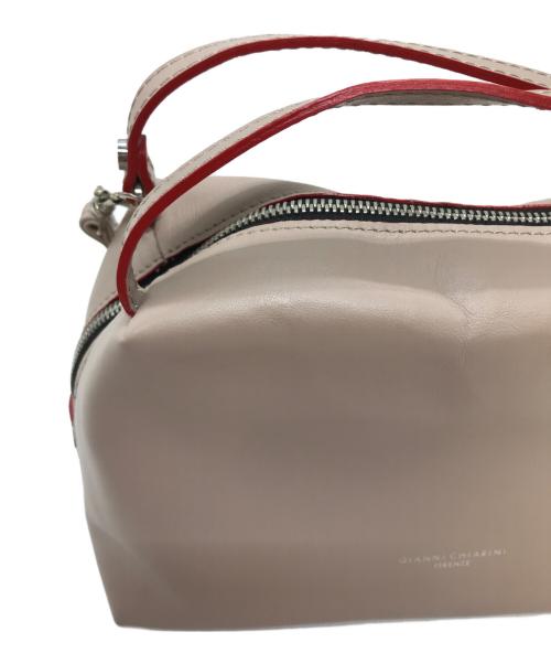 GIANNI CHIARINI（ジャンニ キアリーニ）GIANNI CHIARINI (ジャンニ キアリーニ) 2WAYバッグ　ハンドバッグ　イタリア製 ピンク サイズ:実寸参照の古着・服飾アイテム