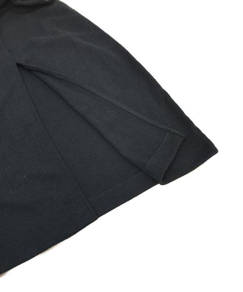 Adam et Rope（アダム エ ロペ）Adam et Rope (アダム エ ロペ) ポロシャツワンピース マキシワンピース ロングワンピース 長袖ワンピース  ブラック サイズ:Fの古着・服飾アイテム