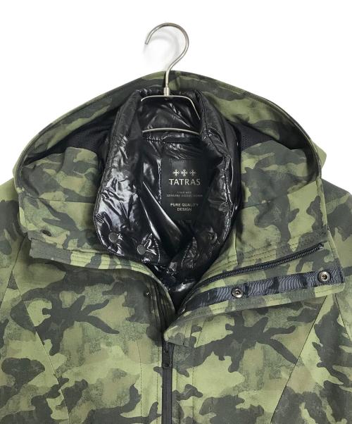 TATRAS（タトラス）TATRAS (タトラス) ダウンライナージャケット　ダウンジャケット　アウター　カモフラジャケット　迷彩 オリーブ/カモフラージュ サイズ:02の古着・服飾アイテム