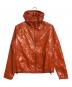 Omar Afridi（オマールアフリディ）の古着「SIENNA ERUPT PARKA ナイロンジャケット　ナイロンパーカー　ジップパーカー　ノームコア」｜オレンジ