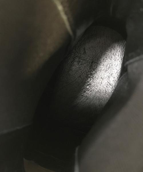 DAIRIKU（ダイリク）DAIRIKU (ダイリク) Boy meets Girl Billy  サイドゴアブーツ　厚底ブーツ　日本 ホワイト×ブラック サイズ:26の古着・服飾アイテム