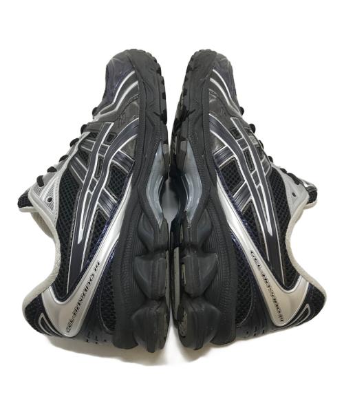 asics（アシックス）asics (アシックス) atmos (アトモス) Undermycar (アンダーマイカー) GEL-KAYANO 14 ゲルカヤノ14 ブラック×パープル×シルバー サイズ: 25.5cmの古着・服飾アイテム