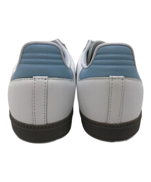 adidas Originals（アディダスオリジナル）adidas originals (アディダスオリジナル) SAMBA OG サンバ　サンバOG ホワイト×ブルー サイズ:25.5cmの古着・服飾アイテム