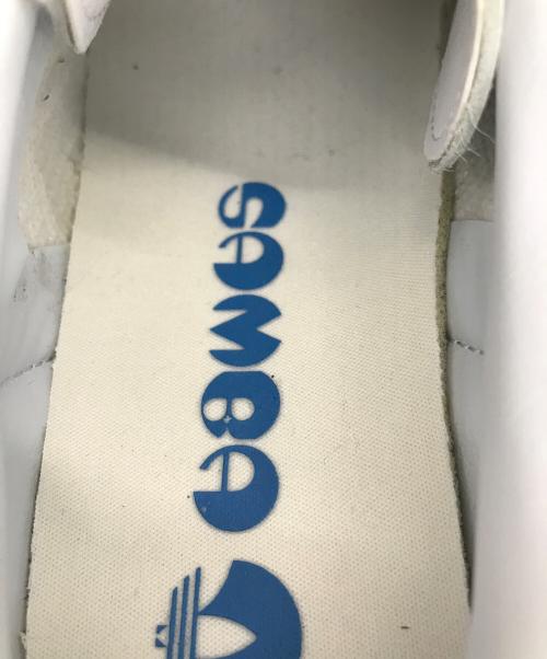 adidas Originals（アディダスオリジナル）adidas originals (アディダスオリジナル) SAMBA OG サンバ　サンバOG ホワイト×ブルー サイズ:25.5cmの古着・服飾アイテム