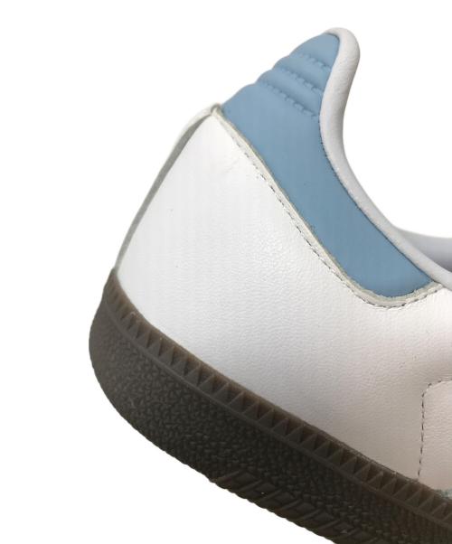 adidas Originals（アディダスオリジナル）adidas originals (アディダスオリジナル) SAMBA OG サンバ　サンバOG ホワイト×ブルー サイズ:25.5cmの古着・服飾アイテム