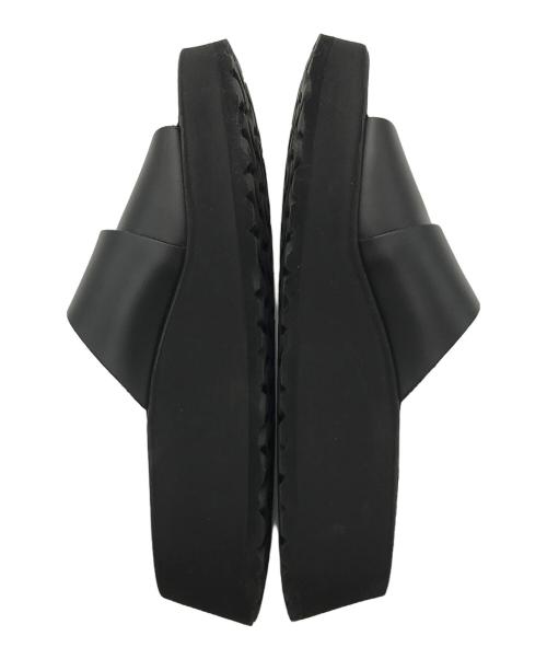 papillio（パピリオ）papillio (パピリオ) Alminaストラップサンダル 厚底 ブラック サイズ:24.5cmの古着・服飾アイテム