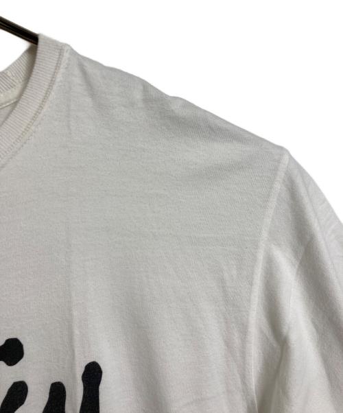 stussy（ステューシー）stussy (ステューシー) ロゴプリントTシャツ　半袖カットソー　Tシャツ　Tee   メキシコ製 ホワイト サイズ: Lの古着・服飾アイテム