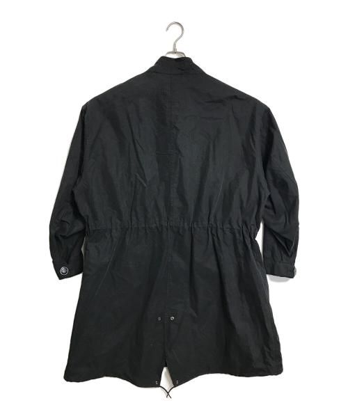 FREAK'S STORE（フリークスストア）FREAK'S STORE (フリークスストア) モッズコート　ロングコート　ミリタリーコート　アウター　ライトアウター　オーバーサイズ ブラック サイズ:FREEの古着・服飾アイテム