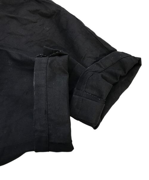 MUZE TURQUOISE LABEL（ミューズ ターコイズ レーベル）MUZE TURQUOISE LABEL (ミューズ ターコイズ レーベル) HEM SLIT WIDE DENIM TROUSERS ブラック サイズ:1の古着・服飾アイテム