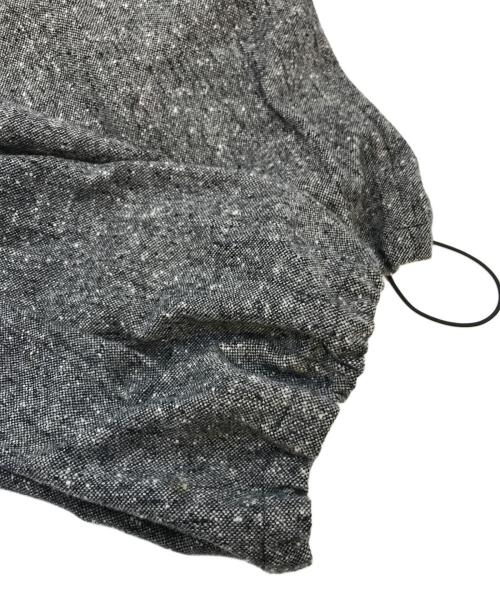 MUZE TURQUOISE LABEL（ミューズ ターコイズ レーベル）MUZE TURQUOISE LABEL (ミューズ ターコイズ レーベル) OVERSIZED BIG WOOL WIDE TROUSERS グレー サイズ:Sの古着・服飾アイテム