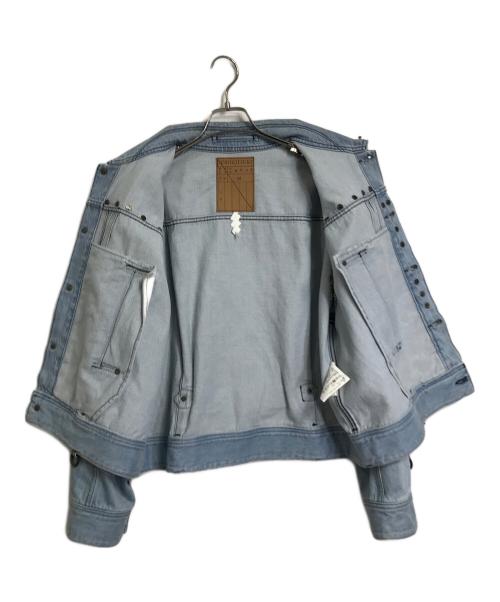 SOSHIOTSUKI（ソウシ オオツキ）SOSHIOTSUKI (ソウシ オオツキ) The BDH Denim Jacket(STUDS) スカイブルー サイズ:46の古着・服飾アイテム