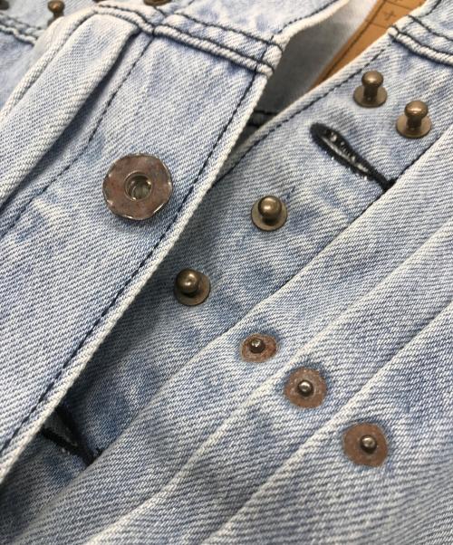 SOSHIOTSUKI（ソウシ オオツキ）SOSHIOTSUKI (ソウシ オオツキ) The BDH Denim Jacket(STUDS) スカイブルー サイズ:46の古着・服飾アイテム
