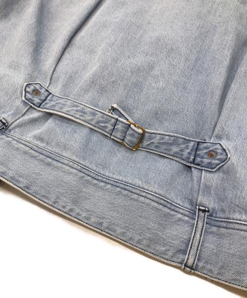SOSHIOTSUKI（ソウシ オオツキ）SOSHIOTSUKI (ソウシ オオツキ) The BDH Denim Jacket(STUDS) スカイブルー サイズ:46の古着・服飾アイテム