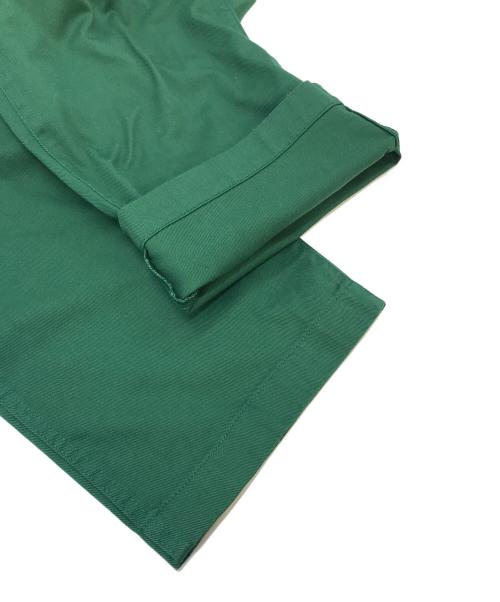 Vestiti Durevoil（ヴェスティーティ）Vestiti Durevoil (ヴェスティーティ) カラーパンツ TC TWILL NO TUCK PANTS グリーン サイズ:50の古着・服飾アイテム