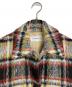 Johnbull (ジョンブル) シャギーチェックショートコート　シャギーコート　アウター マルチカラー サイズ:FREE：8000円