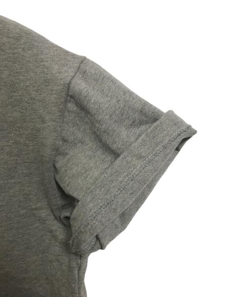 FOG ESSENTIALS（フィアオブゴッド エッセンシャル）FOG ESSENTIALS (フィアオブゴッド エッセンシャル) 半袖カットソー　ハーフスリーブカットソー　オーバーサイズ グレー×グリーン サイズ:XSの古着・服飾アイテム