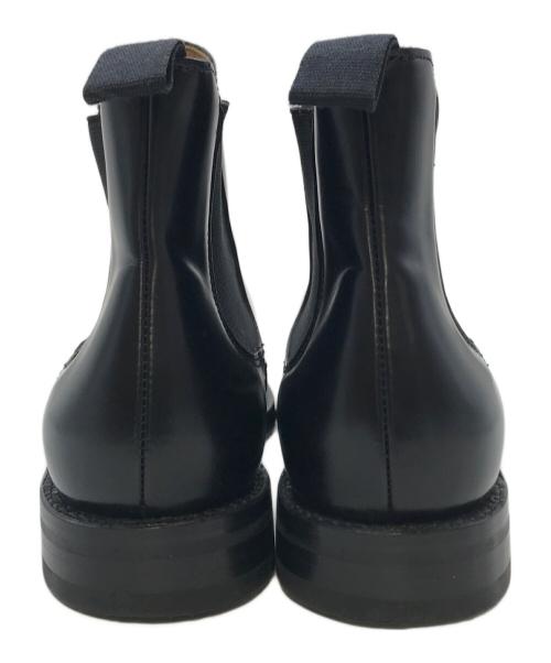 berwick（バーウィック）berwick (バーウィック) サイドゴアブーツ チェルシーブーツ ブラック サイズ:UK4の古着・服飾アイテム