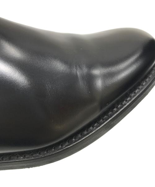 berwick（バーウィック）berwick (バーウィック) サイドゴアブーツ チェルシーブーツ ブラック サイズ:UK4の古着・服飾アイテム