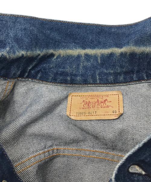 LEVI'S（リーバイス）LEVI'S (リーバイス) 【古着】90’S 3rdデニムジャケット　アウター　ライトアウター　90年代　マカウ製 93年 インディゴ サイズ:40の古着・服飾アイテム