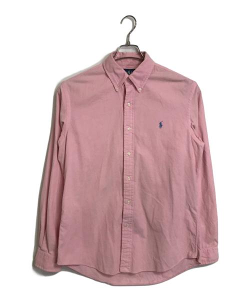 POLO RALPH LAUREN（ポロ・ラルフローレン）POLO RALPH LAUREN (ポロ・ラルフローレン) 【古着】コーデュロイシャツ 長袖シャツ ボタンシャツ ピンク×ブルー サイズ:M/Mの古着・服飾アイテム