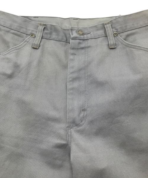 RUSTLER（ラスラー）RUSTLER (ラスラー) 【古着】セミフレアパンツ　アメリカ製　USA製 グレー サイズ:32×34の古着・服飾アイテム