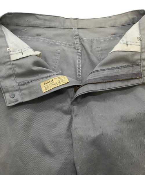 RUSTLER（ラスラー）RUSTLER (ラスラー) 【古着】セミフレアパンツ　アメリカ製　USA製 グレー サイズ:32×34の古着・服飾アイテム