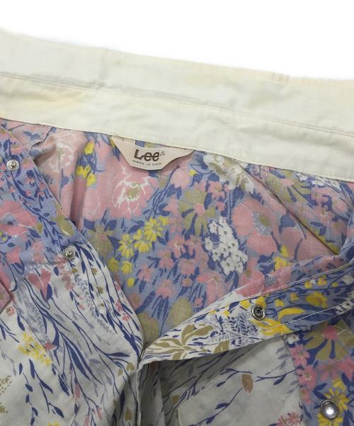 LEE（リー）LEE (リー) 【古着】70’S～80’Sフラワーシャツ  ウエスタンシャツ　花柄　70年代～80年代　アメリカ製　USA製 マルチカラー サイズ:実寸参照の古着・服飾アイテム