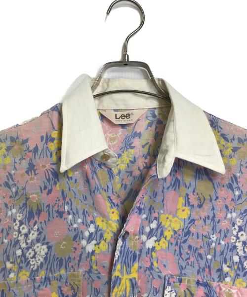 LEE（リー）LEE (リー) 【古着】70’S～80’Sフラワーシャツ  ウエスタンシャツ　花柄　70年代～80年代　アメリカ製　USA製 マルチカラー サイズ:実寸参照の古着・服飾アイテム