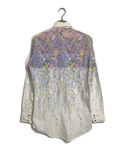 LEE（リー）LEE (リー) 【古着】70’S～80’Sフラワーシャツ  ウエスタンシャツ　花柄　70年代～80年代　アメリカ製　USA製 マルチカラー サイズ:実寸参照の古着・服飾アイテム