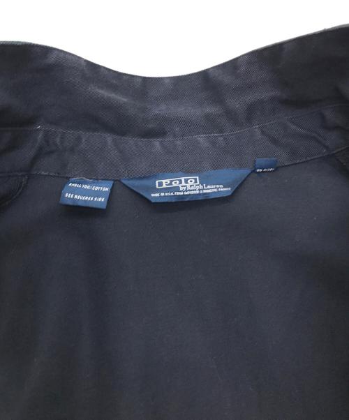 POLO RALPH LAUREN（ポロ・ラルフローレン）POLO RALPH LAUREN (ポロ・ラルフローレン) 【古着】スイングトップ　アウター　ライトアウター　三角タグ　USA製　アメリカ製 ネイビー サイズ:Lの古着・服飾アイテム
