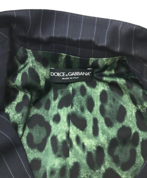 DOLCE & GABBANA（ドルチェ＆ガッバーナ）DOLCE & GABBANA (ドルチェ＆ガッバーナ) セットアップスーツ ネイビー サイズ:38の古着・服飾アイテム