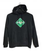 F.C.R.B.エフシーレアルブリストル）の古着「2020 F.C.Real Bristol コラボパーカー 東京ヴェルディ　フーディ」｜ブラック