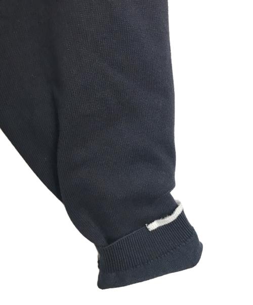 HUGO BOSS（ヒューゴ ボス）HUGO BOSS (ヒューゴ ボス) スウェット　ロゴクルーネックジャンパー　長袖ニット ネイビー サイズ:XSの古着・服飾アイテム