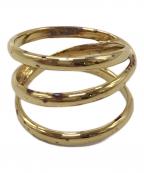 MARIA BLACKマリアブラック）の古着「Emile Wrap Ring 50」｜ゴールド