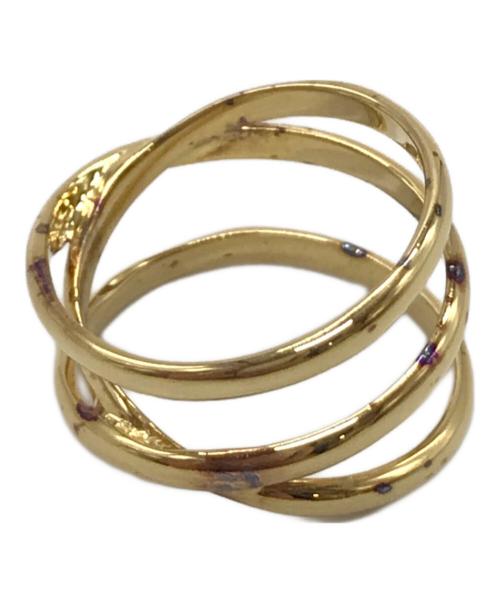 MARIA BLACK（マリアブラック）MARIA BLACK (マリアブラック) Emile Wrap Ring 50 ゴールド サイズ:8号の古着・服飾アイテム