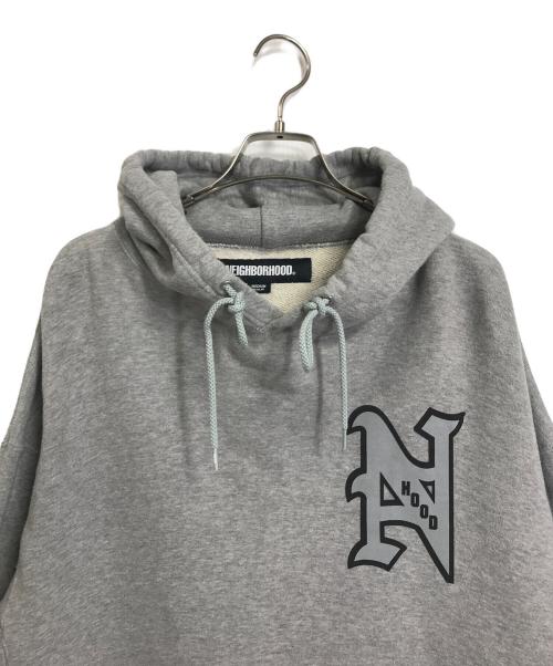 NEIGHBORHOOD（ネイバーフッド）NEIGHBORHOOD (ネイバーフッド) 22AW  Nロコゴ パーカー グレー サイズ:Mの古着・服飾アイテム