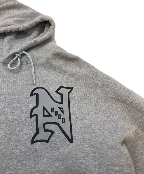 NEIGHBORHOOD（ネイバーフッド）NEIGHBORHOOD (ネイバーフッド) 22AW  Nロコゴ パーカー グレー サイズ:Mの古着・服飾アイテム